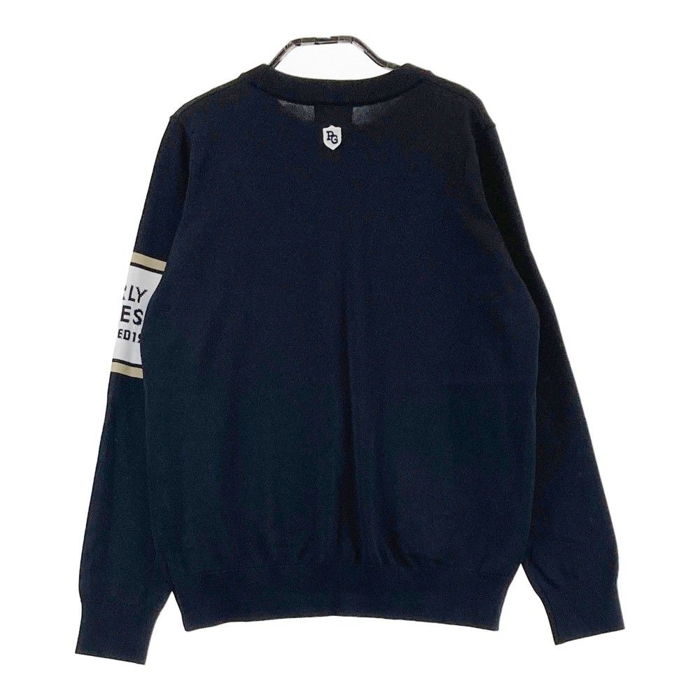 サイズ：0 PEARLY GATES パーリーゲイツ クルーネック ニットセーター