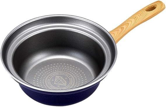  【在庫処分】アイメディア フライパン 鍋 24cm 鍋型 IH対応 ダイヤモンドコートパン ダイヤモンド加工 炒め鍋 キッチン用品 調理用品 調理器具 応募券
