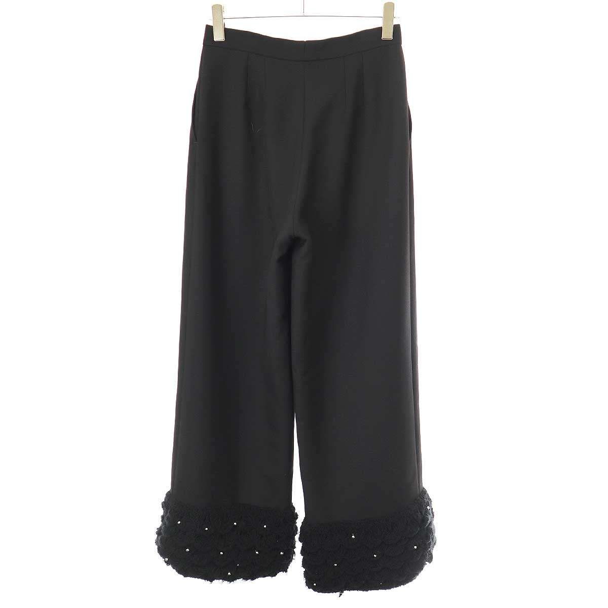 NAMACHEKO ナマチェコ 23AW UNFRAVILLE TROUSER ウールトラウザー