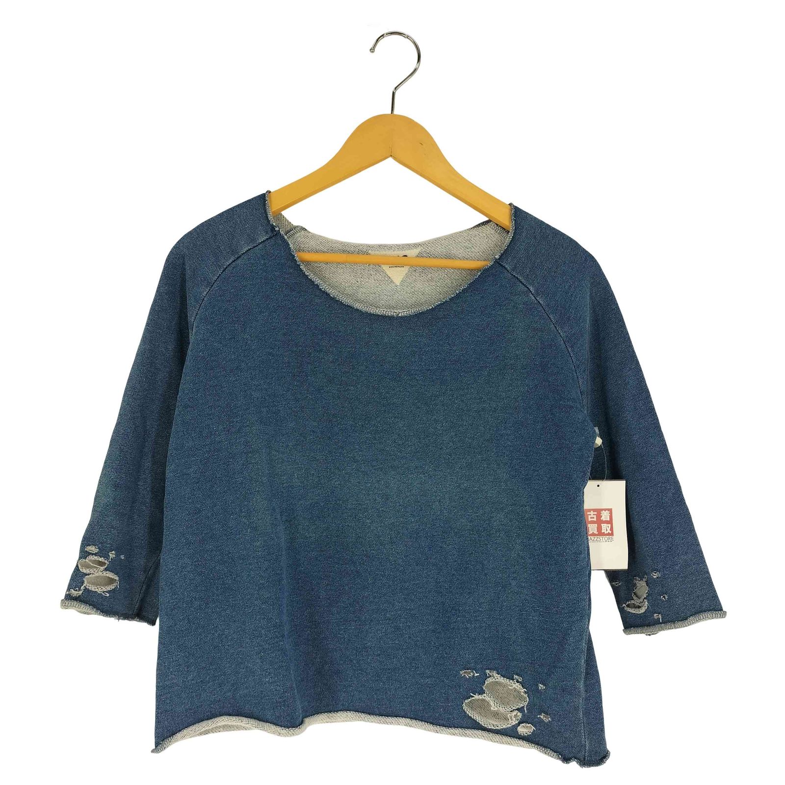 ロンハーマン Ron Herman ダメージ加工 コットン Tシャツ レディース 