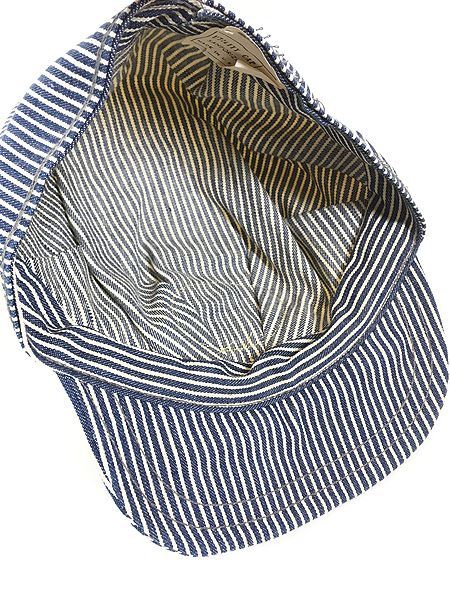 雑貨 古着 80s USA製 STRASBURG RAILIRPAD ワッペン ヒッコリー