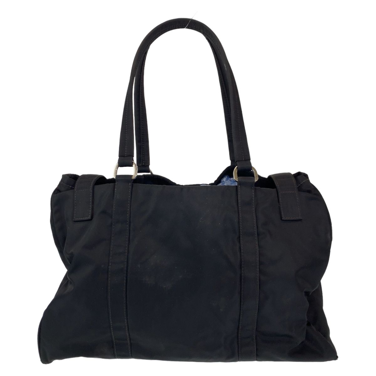 PRADA プラダ テスート ブラック 黒 シルバー金具 ナイロン