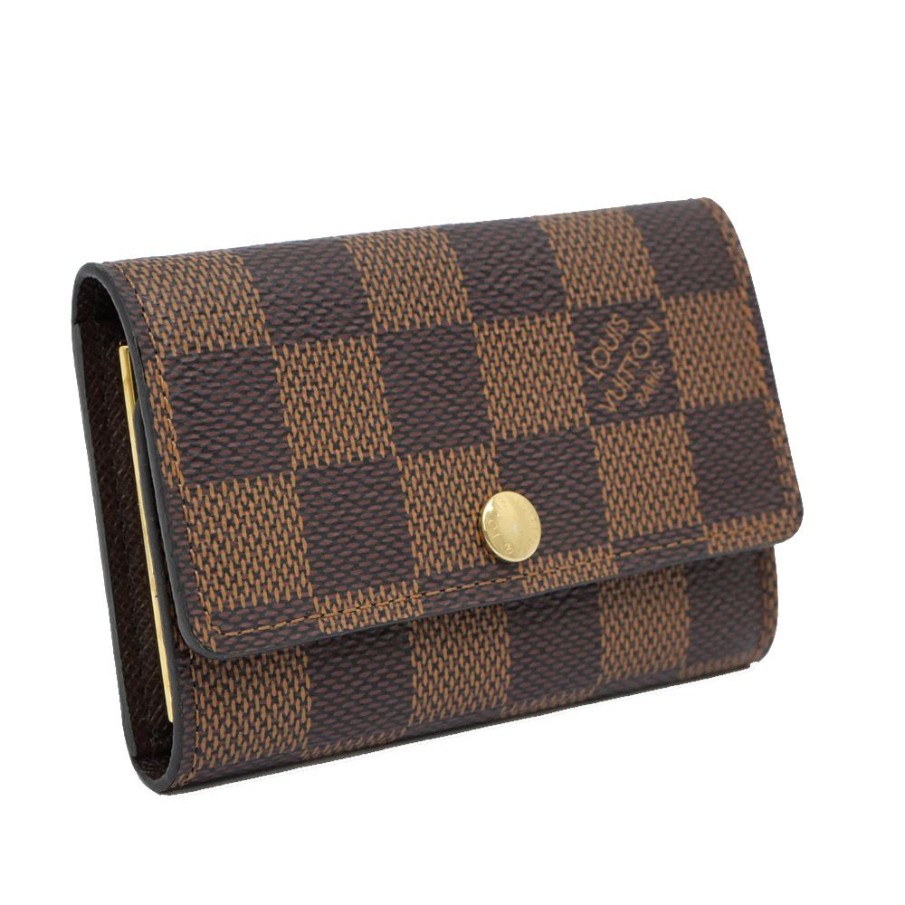 名東 ルイヴィトン ミュルティクレ6 ダミエ N62630 6連 キーケース 鍵入れ ブラウン 小物 その他