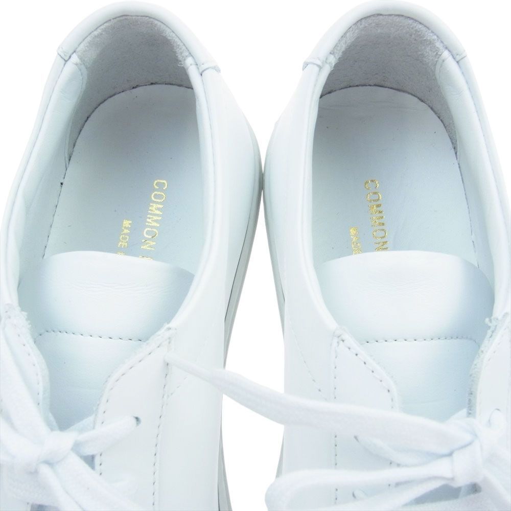 COMMON PROJECTS コモンプロジェクツ スニーカー 1528 39 0506 ORIGINAL Achilles Low オリジナル  アキレス ローカット レザー スニーカー ホワイト系 インソール実寸25.5cm【中古】 - メルカリ