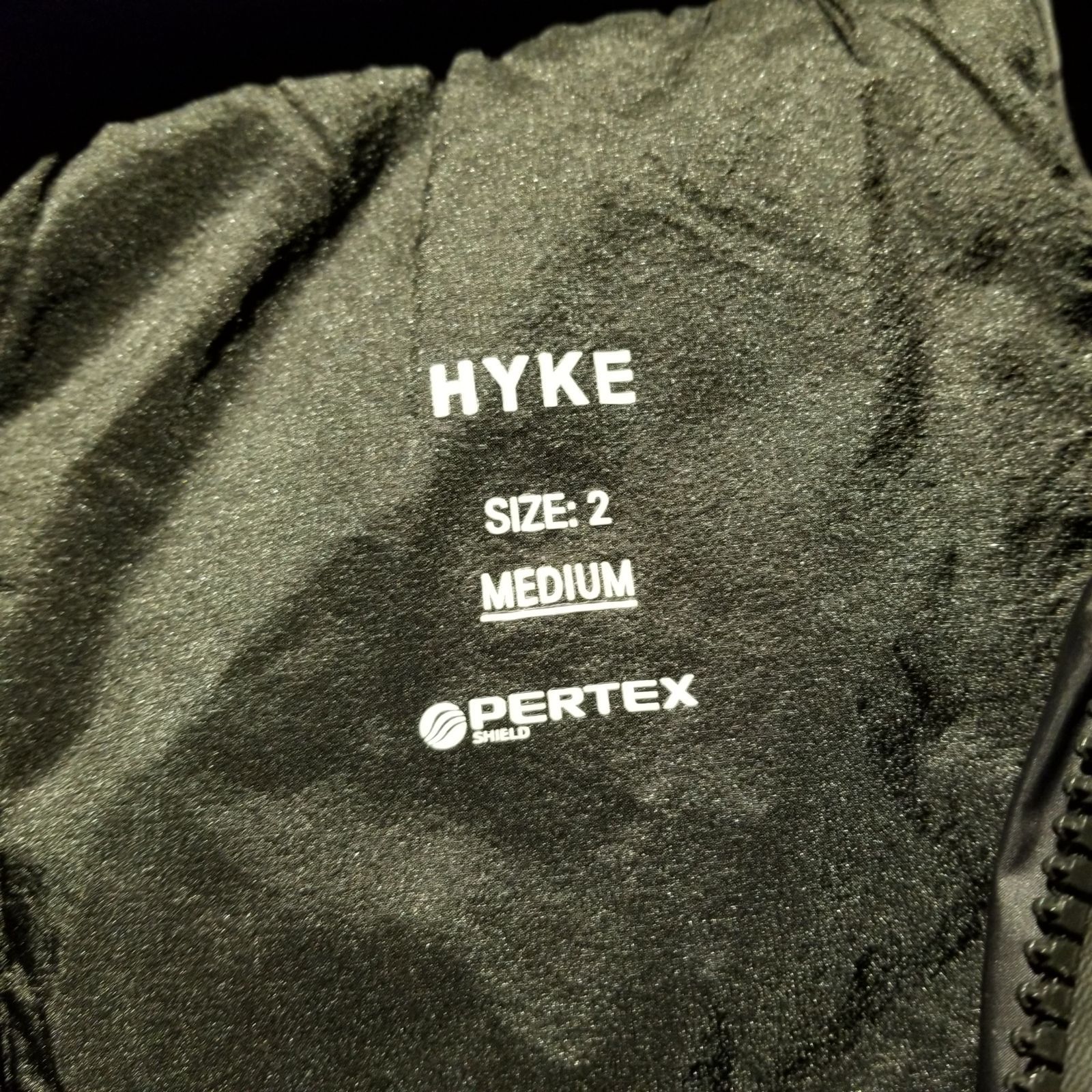 HYKE 21AW Edition別注 PERTEX SHIELD SHORT COAT 2 ハイク 