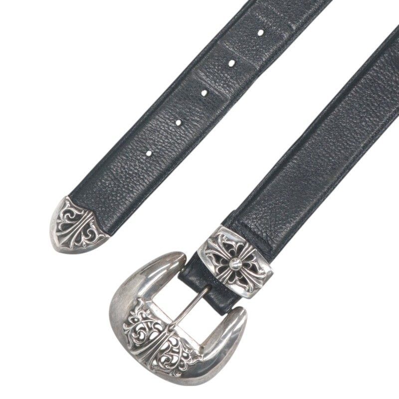 クロムハーツ BLT CLASSIC 3PC/クラシック3PC レザーベルト CHROME HEARTS BLT CLASSIC 3PC Classic 3PC Leather Belt 32