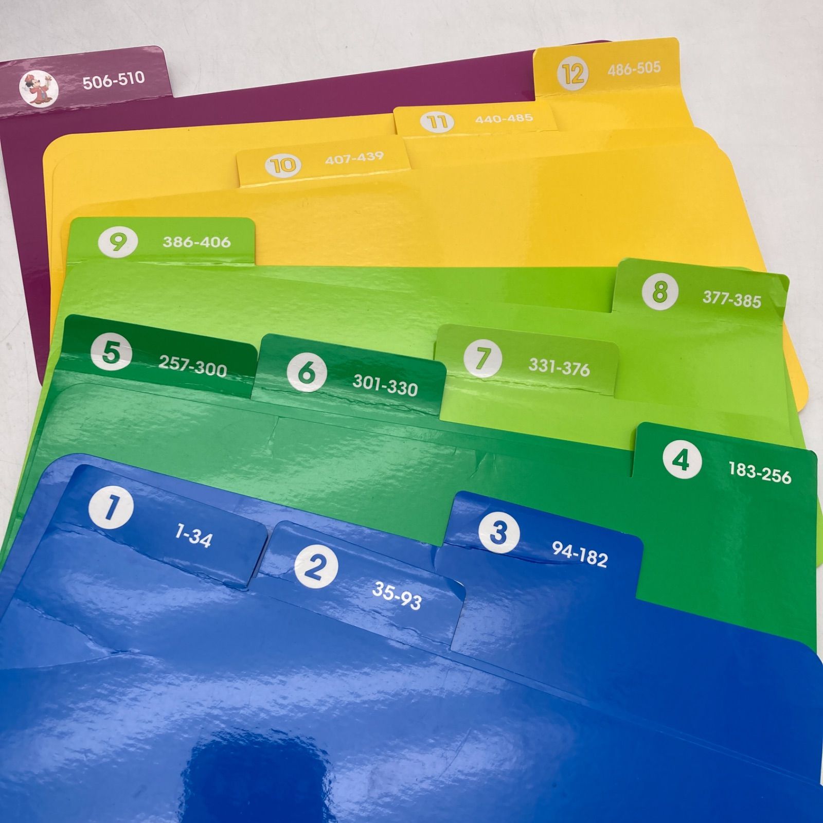 2018年 トークアロング　Q&A対応 　ディズニー英語システム　202104 2018年購入 トークアロングセット・Q＆Aカード 両面デジタル