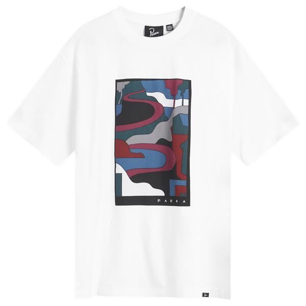 【BY PARRA】バイパラ The Stelvio Tee By Parra The Stelvio T-Shirt em branco | SVD