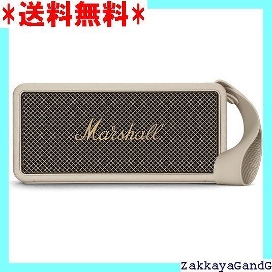 Marshall ワイヤレスポータブル防水スピーカー Middleton クリーム 連続再生20時間|IP67防水仕様 201