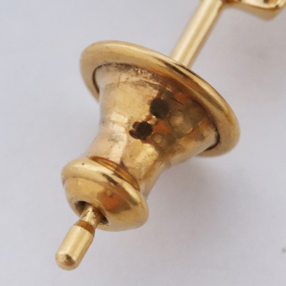 CAREERING × WACKO MARIA 両耳用 PARADISE 12 YW ピアス ゴールド