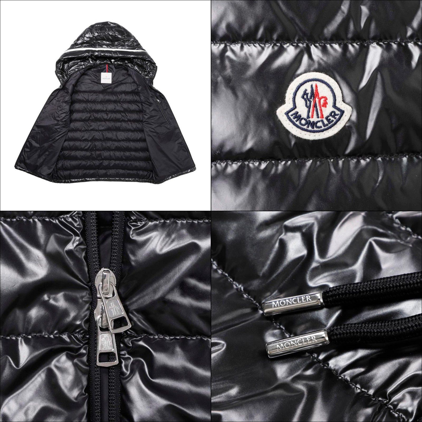 20 MONCLER モンクレール 1A00059 596J9 ブラック AKAISHI ダウン 