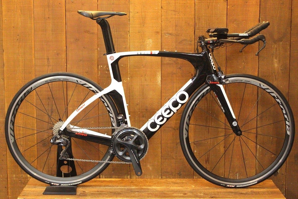 シーポ CEEPO カタナ KATANA 2018年モデル Lサイズ シマノ アルテグラ R8050 11S DI2 カーボン トライアスロンバイク  TTバイク 【芦屋店】 - メルカリ