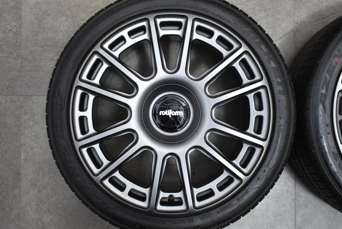 人気ホイール 超バリ溝】rotiform OZR 19in 8.5J +45 PCD112/100 