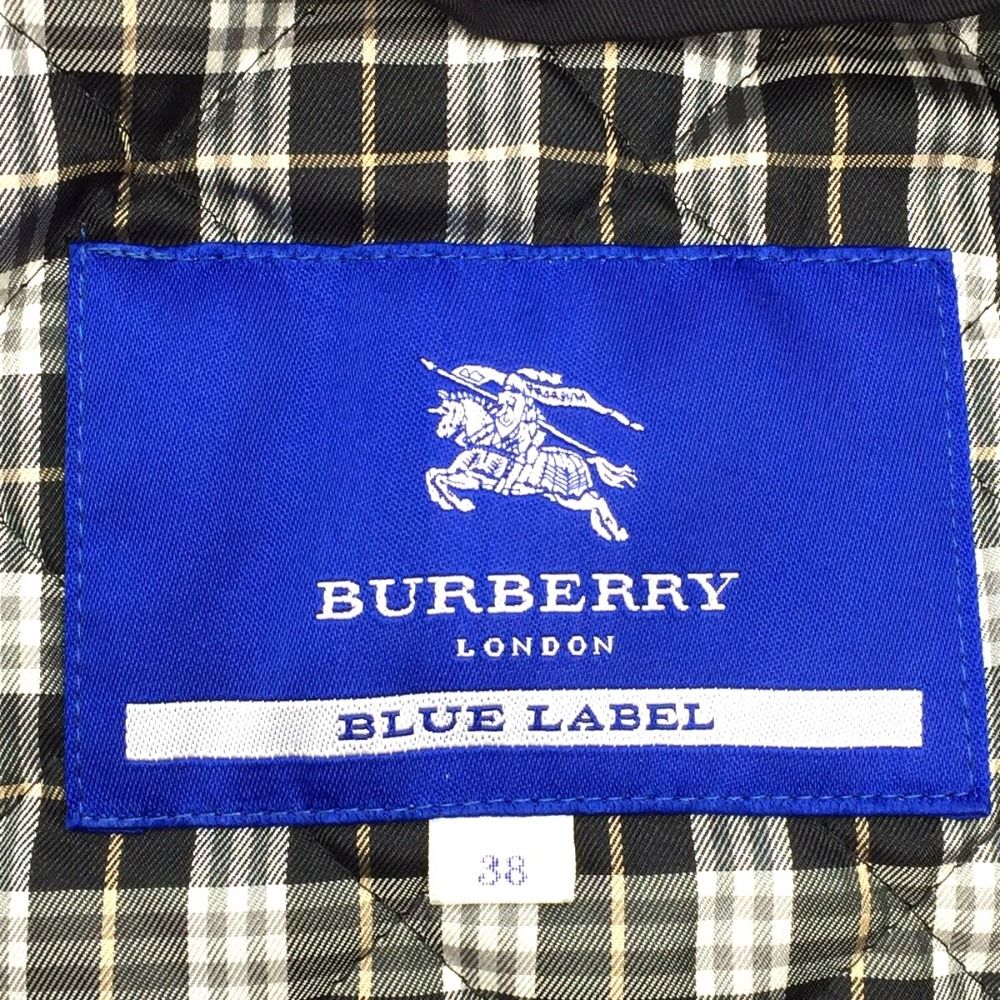 BURBERRY BLUE LABEL バーバリーブルーレーベル ピーコート 中綿