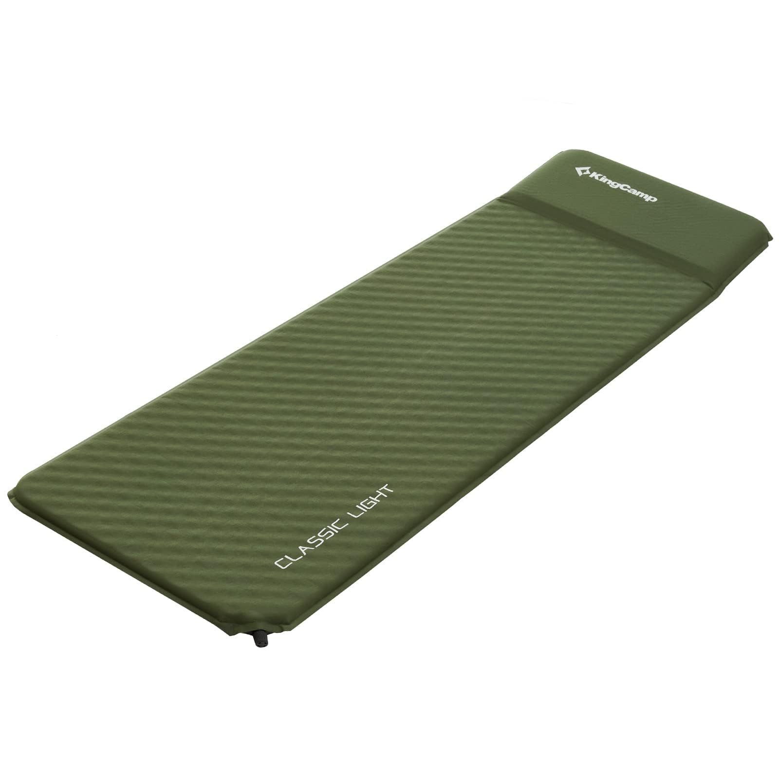 新品 KingCamp エアーマット 自動膨張 インフレーターマット 枕