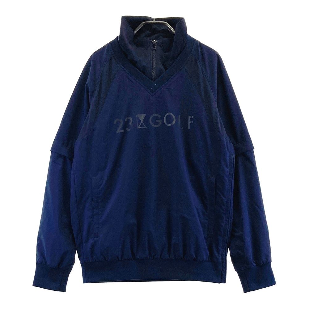 サイズ M 23区GOLF ニジュウサンクゴルフ JRVTYW1821 インナー付 2WAY 裏メッシュ ブルゾン ネイビー系 240101518755 ゴルフウェア メンズ ストスト