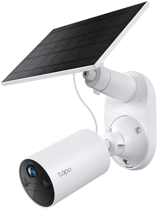 Tapo 防犯カメラ 屋外 ソーラー 見守りカメラ WiFi 防犯カメラ ソーラー 太陽光パワー ペットカメラ Wi-Fi フルワイヤレス 2K 300万画素 IP65 防水防塵 フルカラーナイトビジョン スマートAI検知 マ