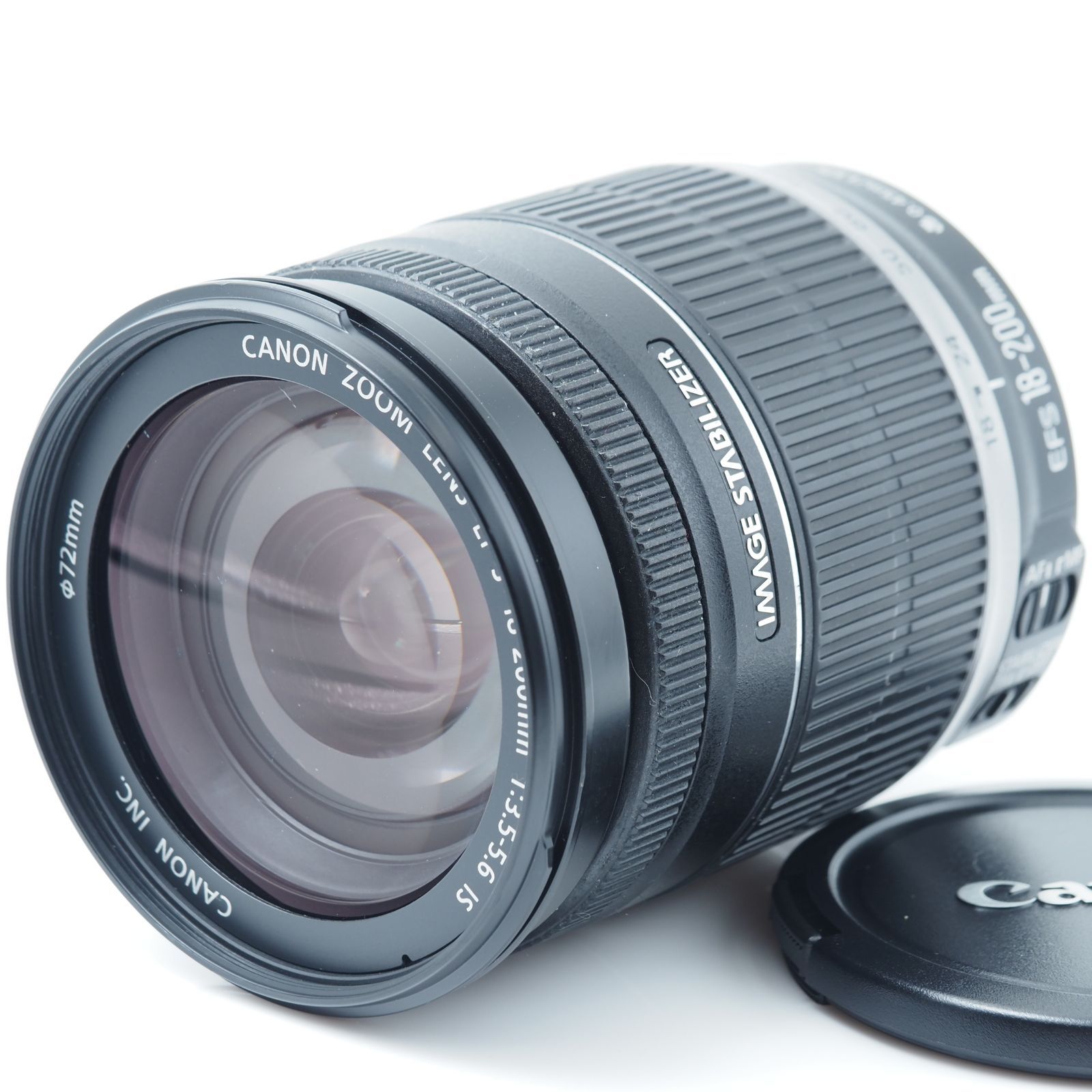 Canon 望遠ズームレンズ EF-S18-200mm F3.5-5.6 IS APS-C対応 - 交換レンズ