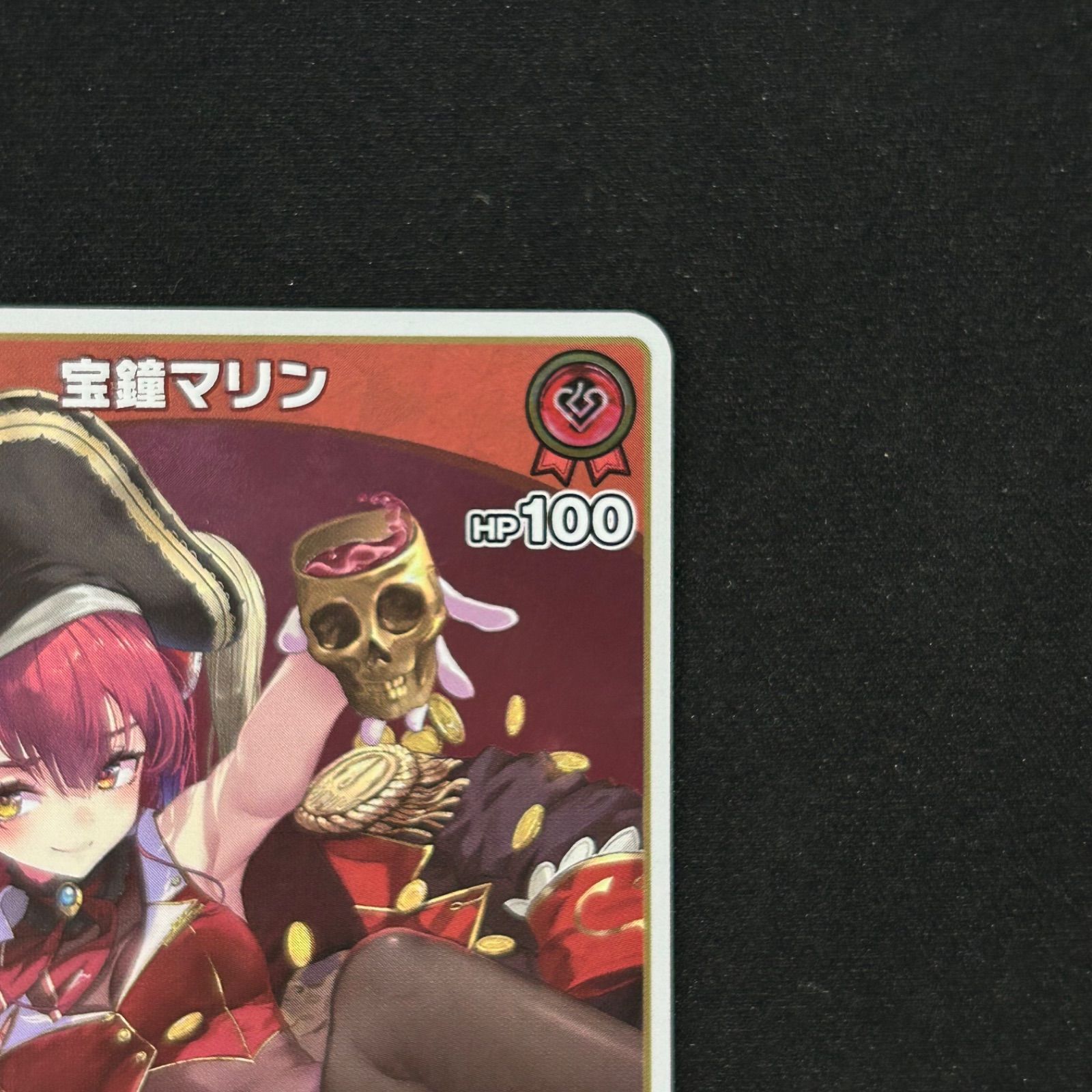 宝鐘マリン Ahoy!!キミたちみんなパイレーツ PRカード　ホイル　ホロカ 宝鐘マリン待望の1stフルアルバム『Ahoy!!キミたちみんな