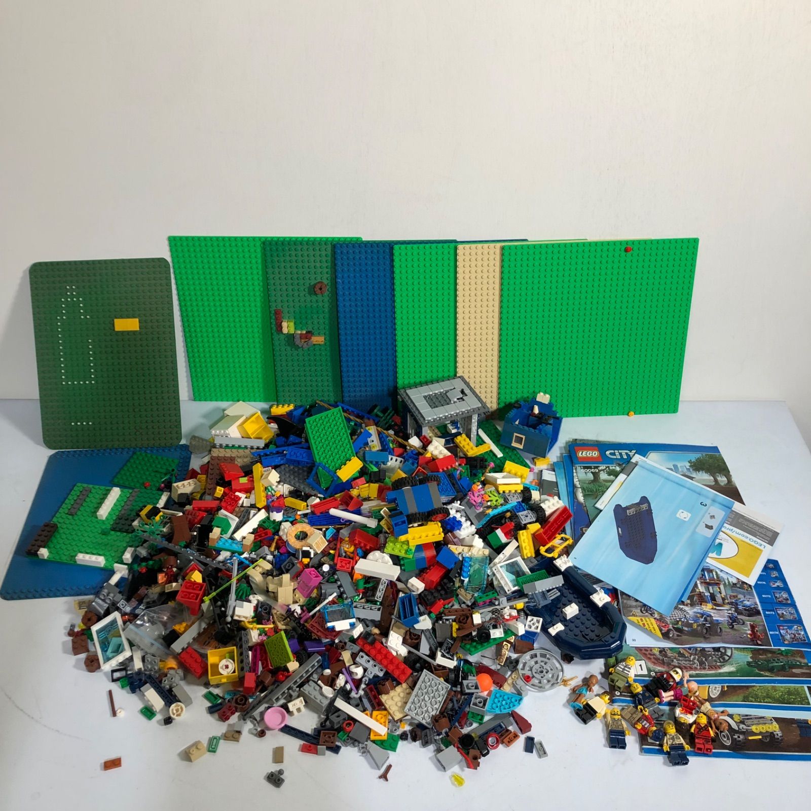 ☆ LEGO レゴ ブラック パーツ 大量 約3.2kg まとめ売り 基礎板含