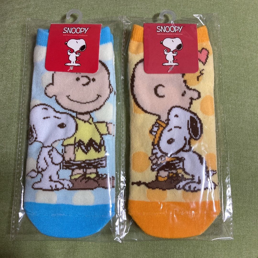 スヌーピー SNOOPY のびのびソックス 5足セット - レッグウェア