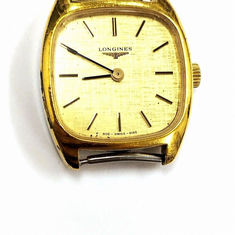 ロンジン(LONGINES) GP ペアウォッチ メンズ手巻き ※ケース・バネ棒のみ 【中古】 JA-19873