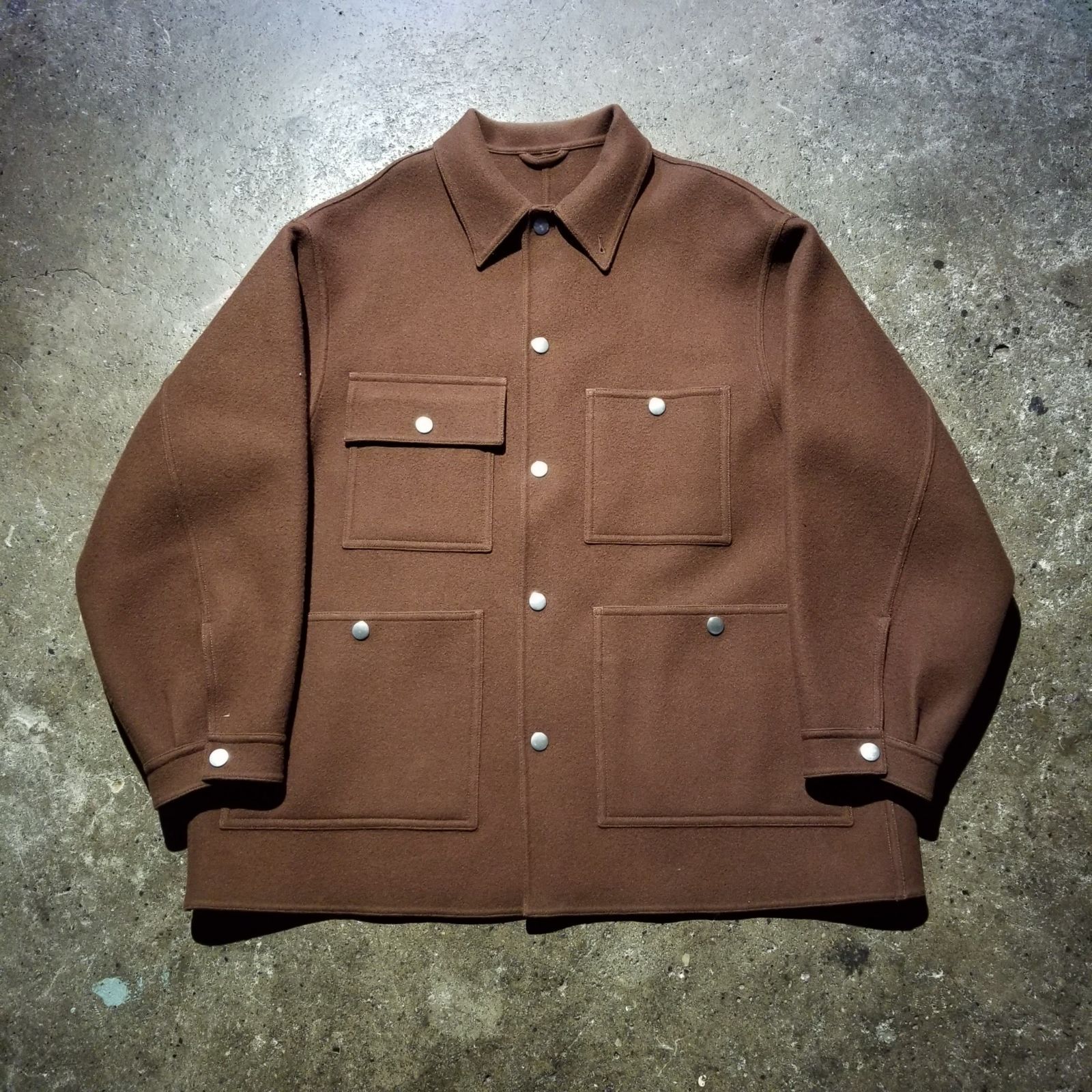 H BEAUTY&YOUTH WOOL CASHMERE COVER ALL L エイチ ビューティー