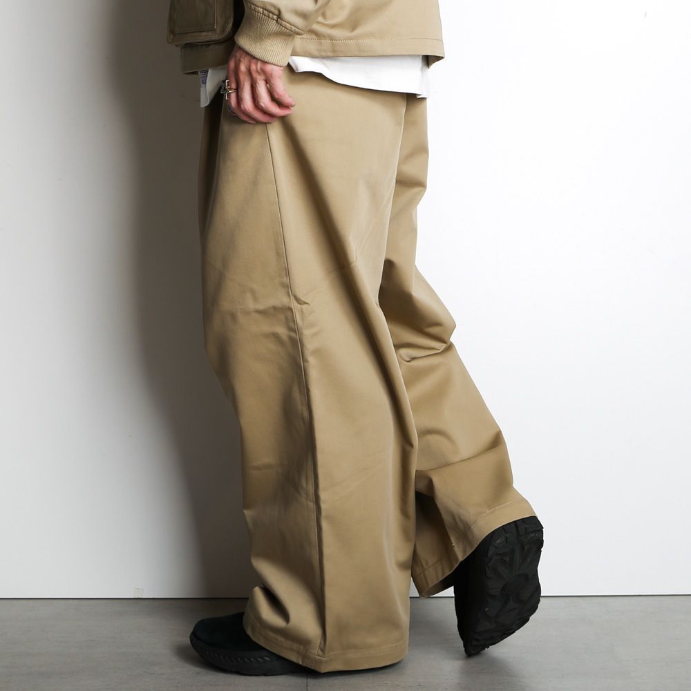 FACETASM/ファセッタズム】× DICKIES / BELTED BIG HEART PANTS