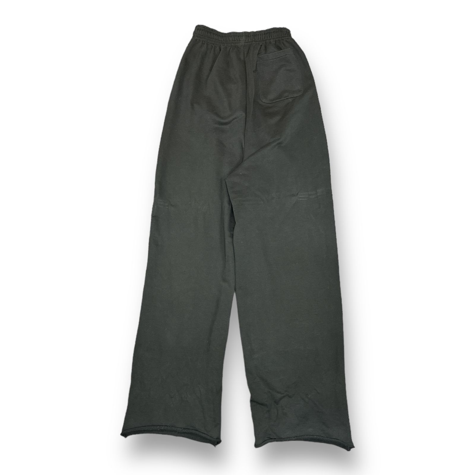 305センチワタリVETEMENTS ヴェトモン 22AW Extra Long Wide Sweatpants エクストラロング ワイドレッグ バギー スウェットパンツ ブラウン MA53SP400C