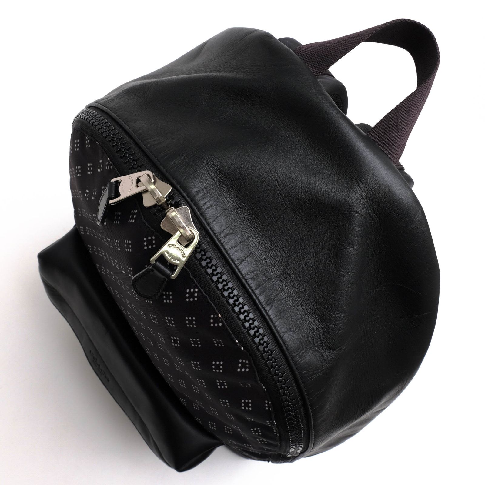 極美品✨COACH コーチ リュック チャールズ レザー 黒 54135 COACH コーチ チャールズ リュック バックパック レザー F54135