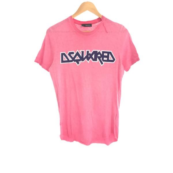 DSQUARED2【新品】ディースクエアード tシャツ ピンク　Mサイズ