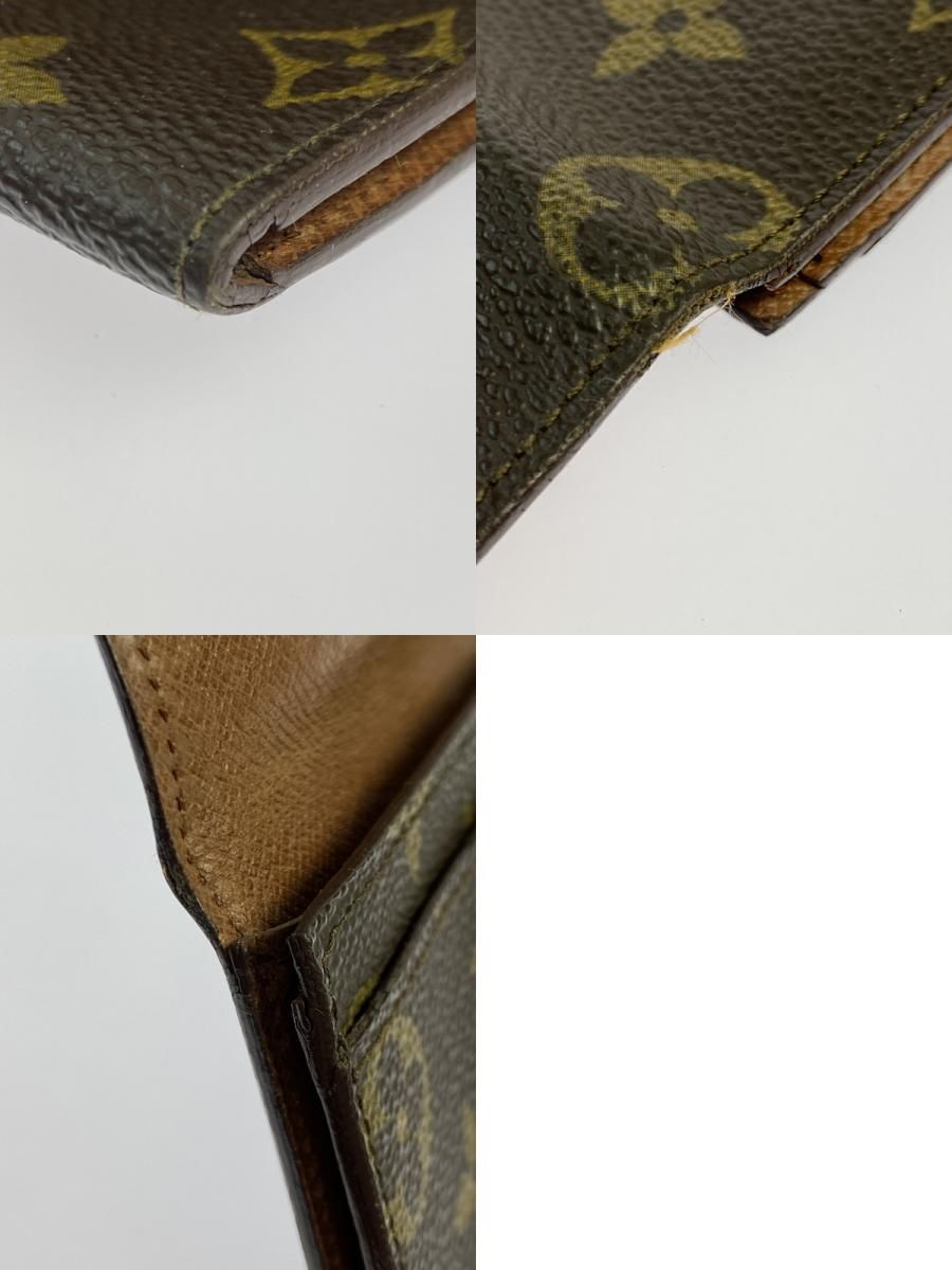 新春セール★ルイヴィトン モノグラム ポルト サークル バイフォールド 札入れ 中古品】LOUIS VUITTON ルイ・ヴィトン モノグラム ポルト