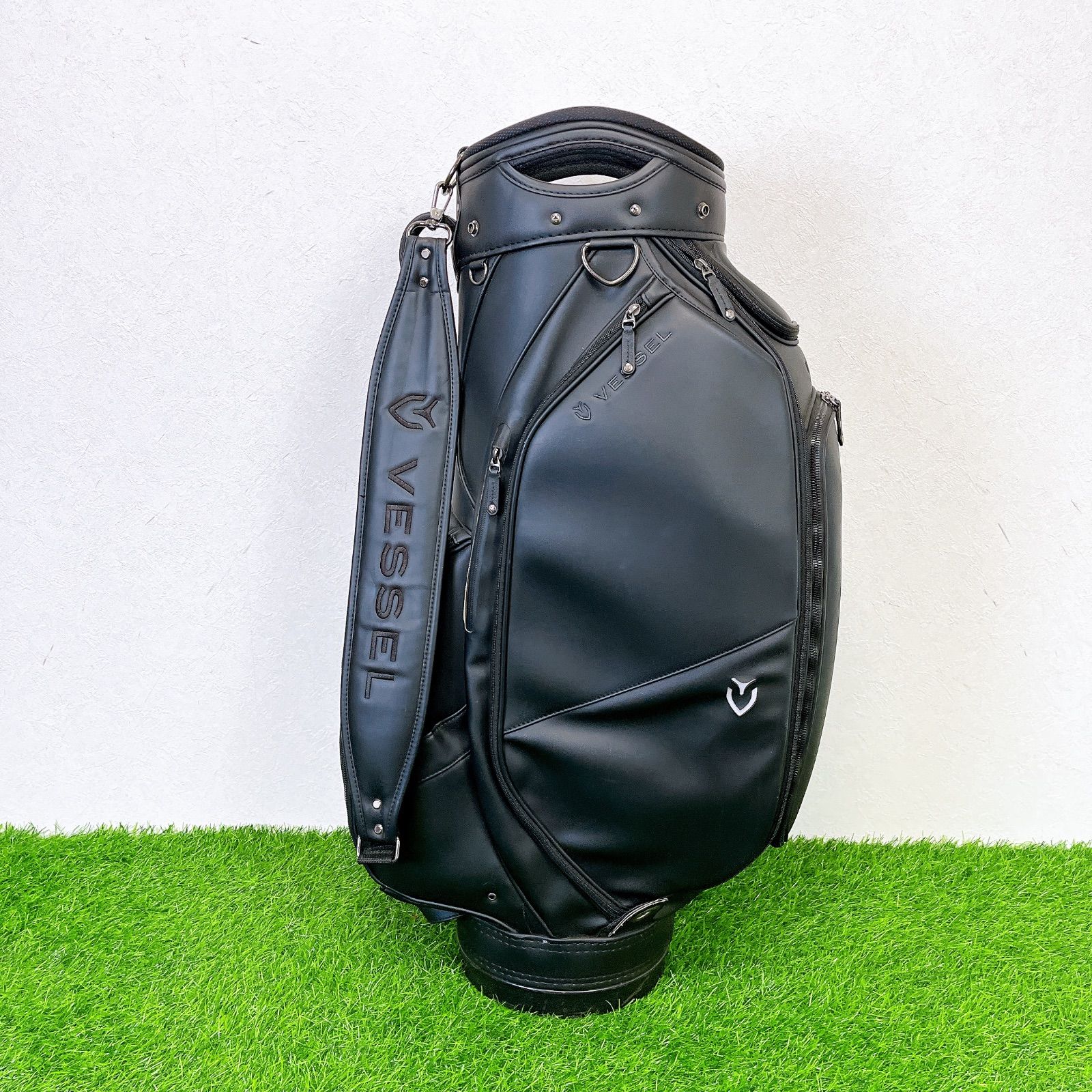 ヴェゼル Vessel CART BAG Lux Cart JP Black VESSEL / ベゼル LUX