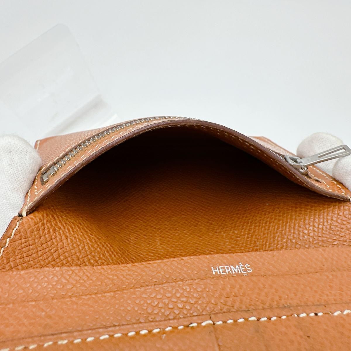 エルメス SV金具 2つ折り財布 ベアンコンパクト 二つ折り財布 HERMES 