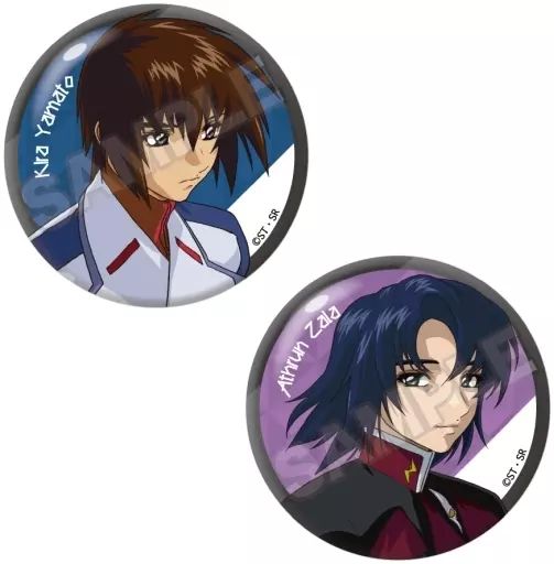 世界の 中古】バッジ・ビンズ キラ・ヤマト＆アスラン・ザラ ペア缶 その他