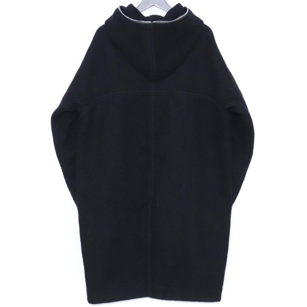 RICK OWENS アルパカウールシールドトレンチコート サイズ46 ブラック