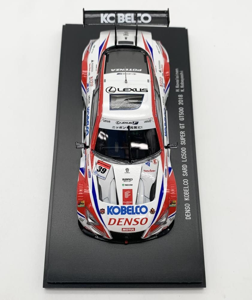 中古】開封 EBRRO エブロ 1/43 デンソー コベルコ SARD LC500