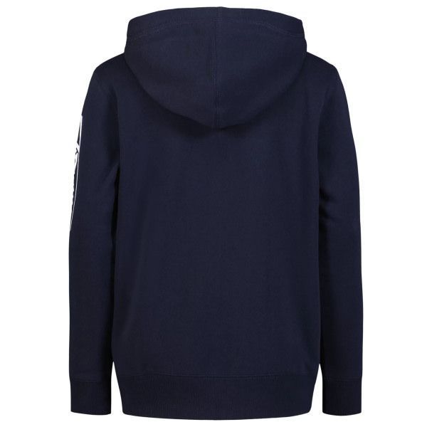 カーシブロゴ裏起毛フルジップパーカー