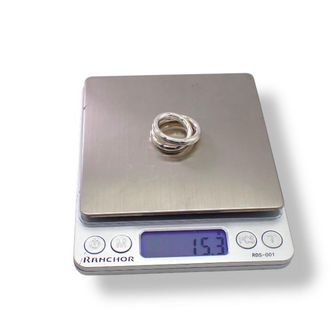 箱 エルメス ヴェルティージュ 49 9号 リング 925 シルバー 3790