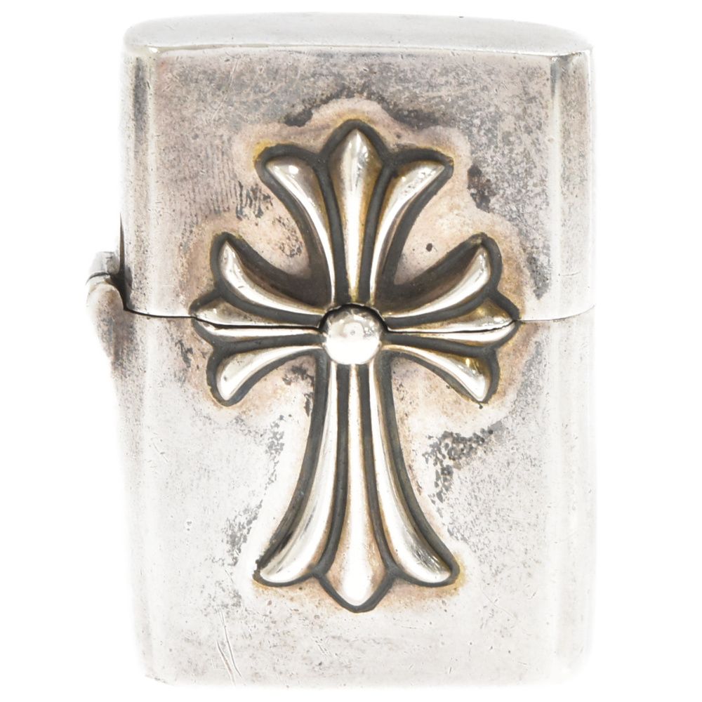 CHROME HEARTS (クロムハーツ) ZIPPO LIGHTERZ-V1 V1スモール CHクロス