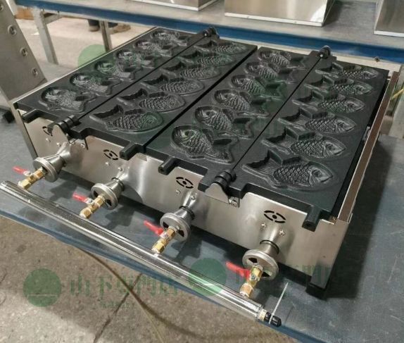 LPガス たい焼き器 5匹×2連 鯛焼き器/厨房機器/業務用