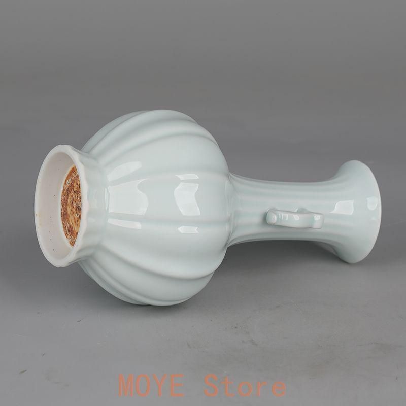 北宋汝窯元祐年双羊回紋尊瓶  景徳鎮 陶磁器 装飾品 工芸品 美術品 置物 Amazon.co.jp: 北宋汝窯元祐年双羊回紋尊瓶 景徳鎮 陶磁器 装飾