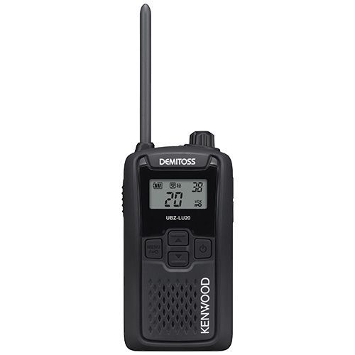 JVCケンウッド UBZ-LU20B ブラック 3台セット 特定小電力