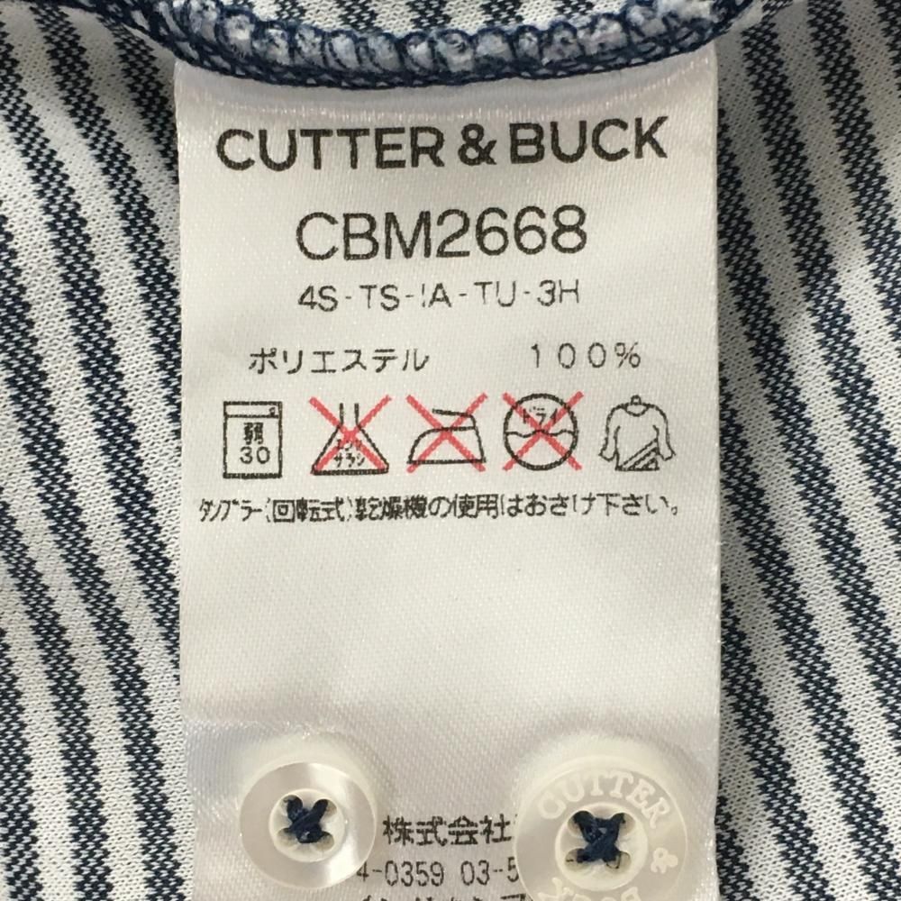 うのにもお得な情報満載！ 超美品】カッターアンドバック ネイビー 半袖ポロシャツ トップス