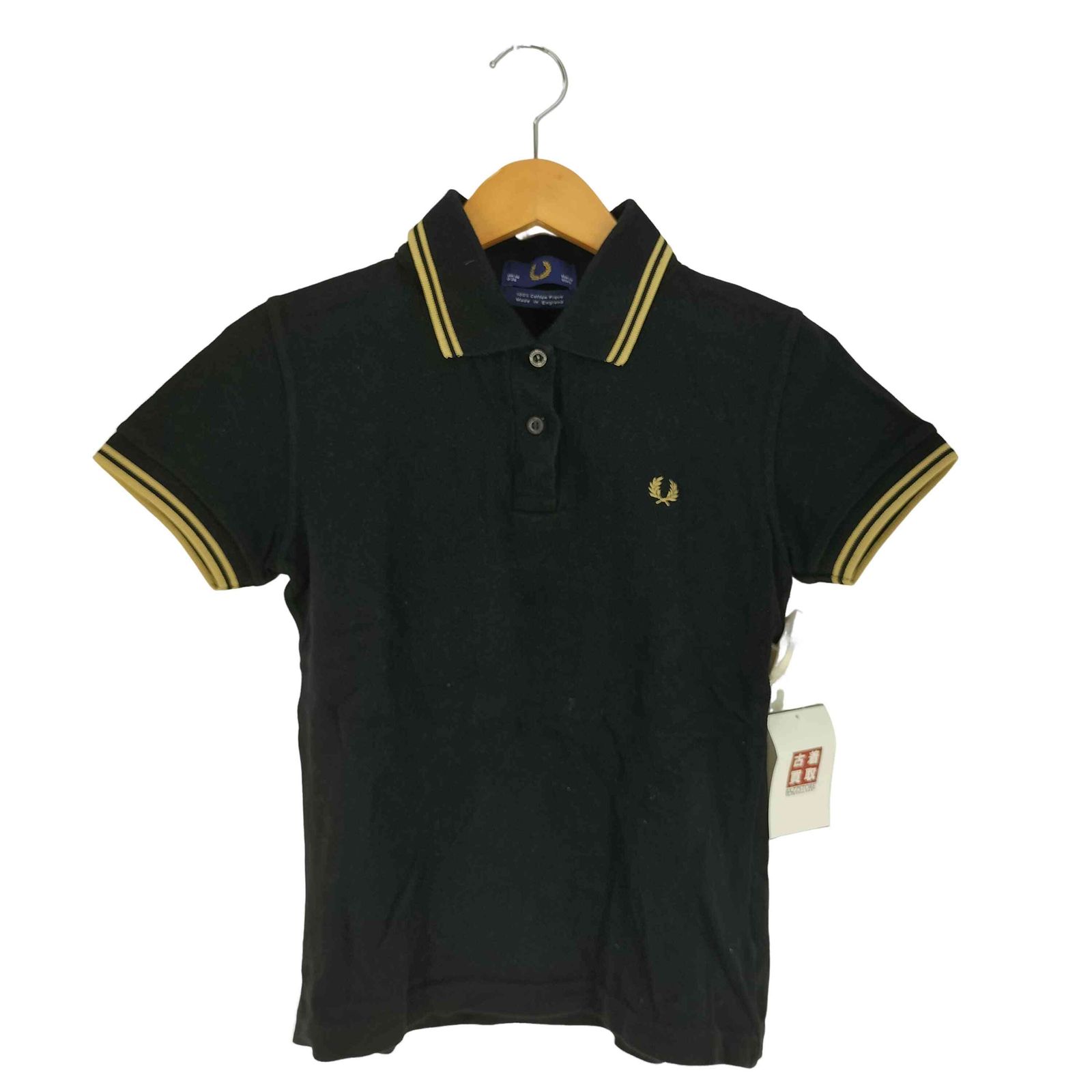 フレッドペリー FRED PERRY ロゴ刺繍 鹿の子 ポロシャツ
