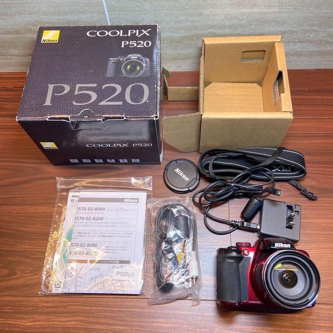 Nikon coolpix P520 デジカメ 3334 - メルカリ