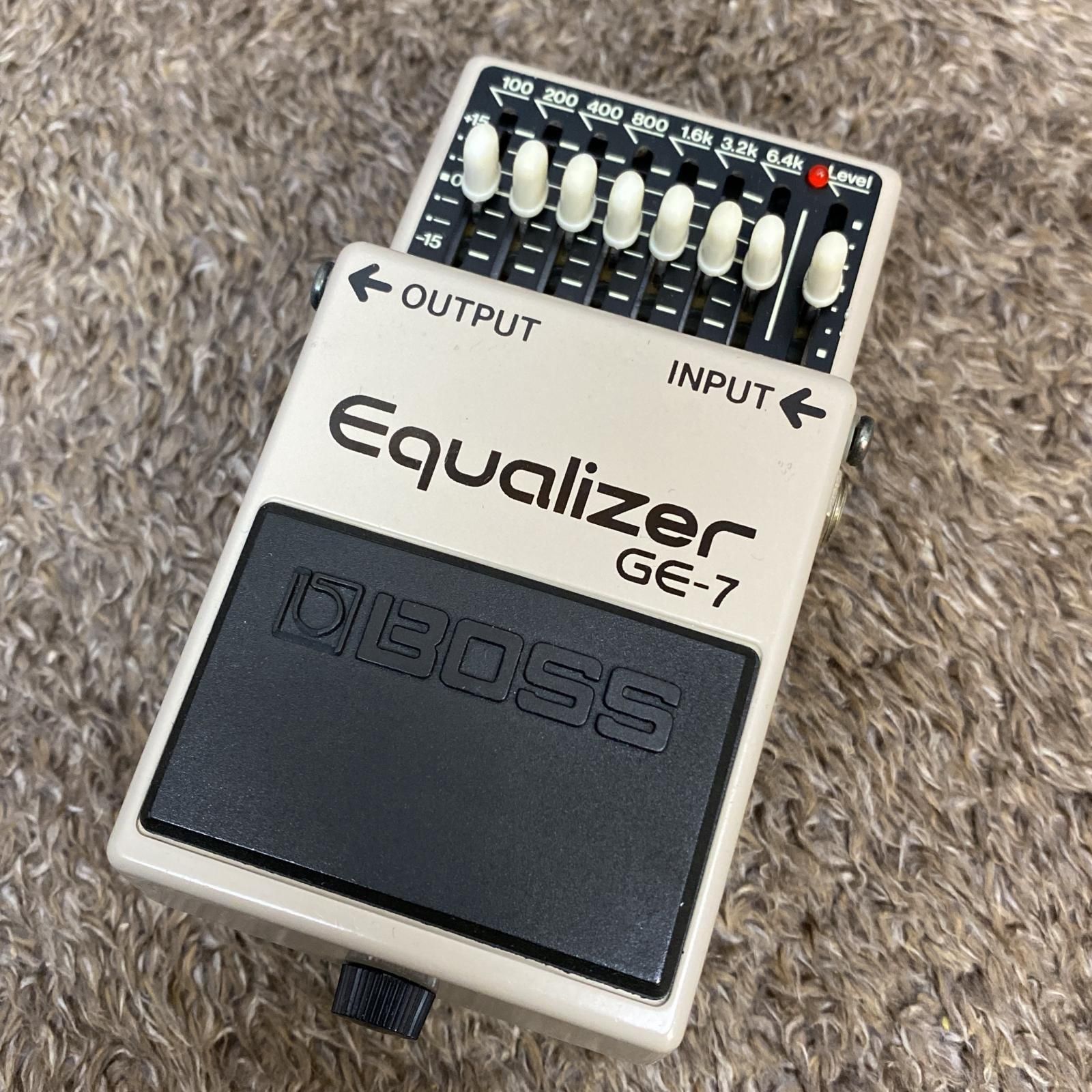 Boss GE-7 ノイズレス 日本製 1983年 Modified Noiseless イコライザー Equalizer Guitar  Effects Pedal ボス エフェクター 改造 ノイズレス イコライザー 中古 - メルカリ