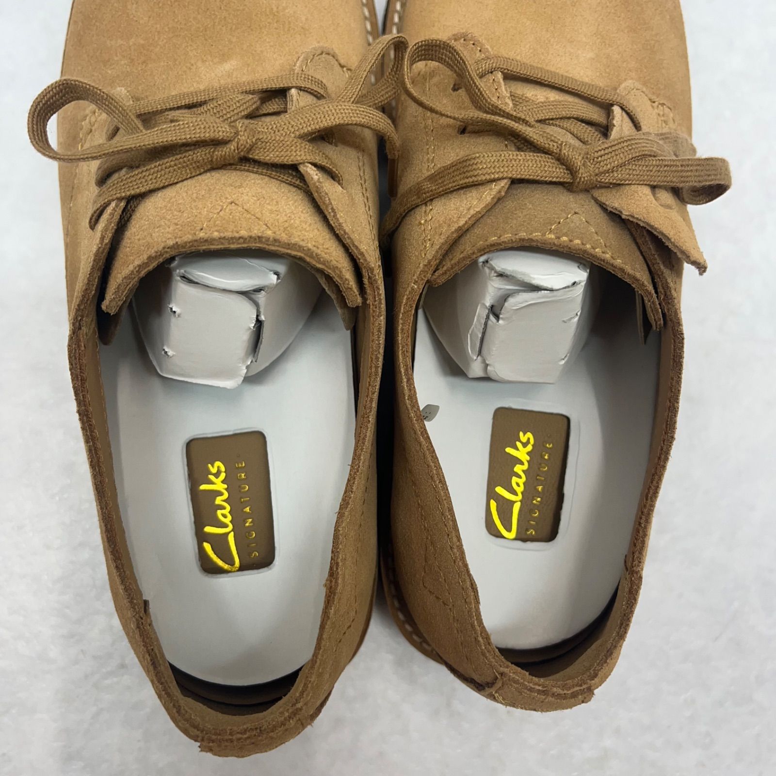 Clarks クラークス Clarkdale Derby ダービー シューズ クレープ ソール 26cm 靴 定価27,500円 ブラウン