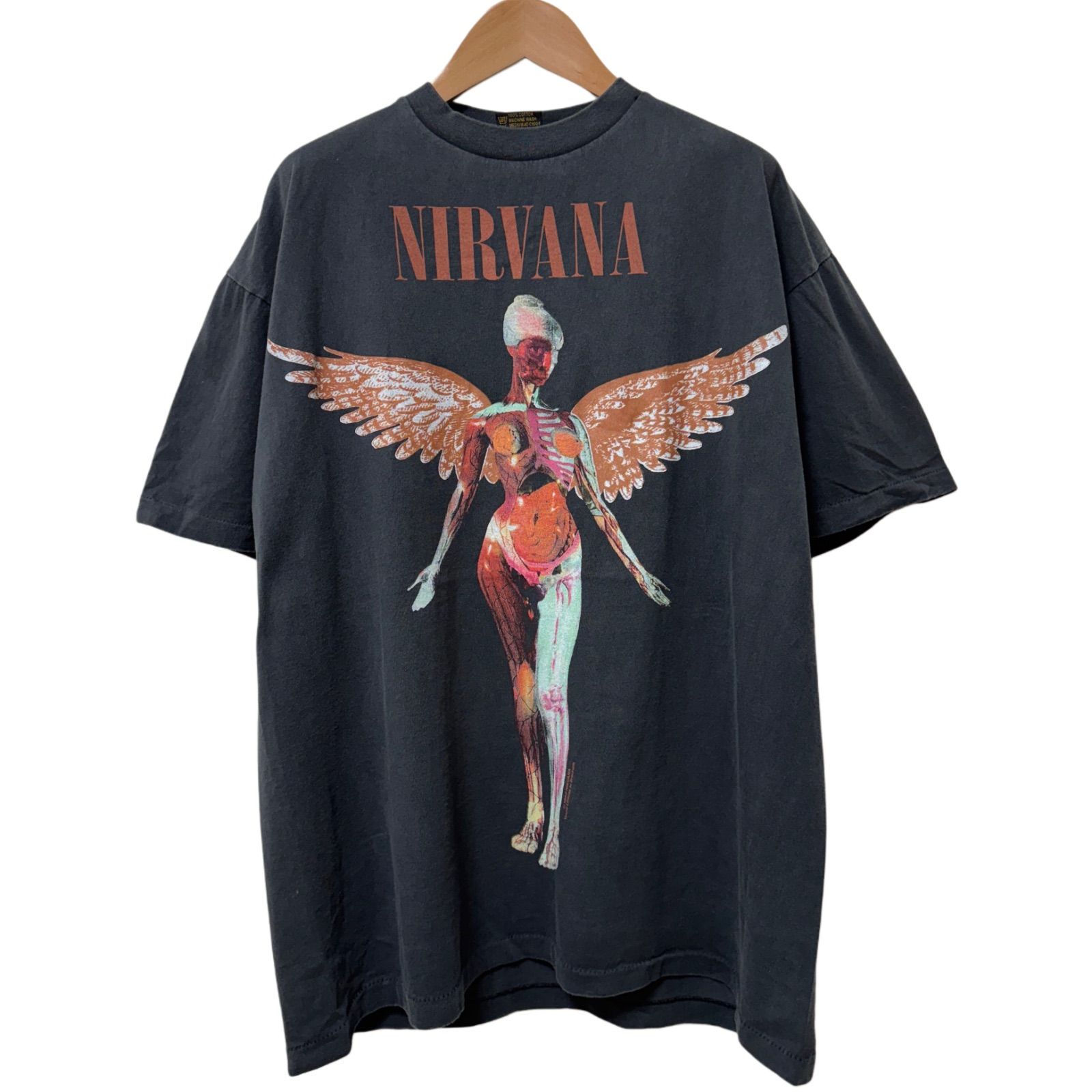ニルヴァーナ Tシャツ XLサイズ ブラック 90s USA製 ブロッカム