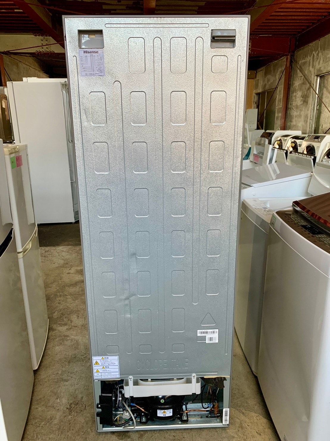 大阪送料無料☆3か月保障付き☆冷蔵庫☆2021年☆ハイセンス☆2  